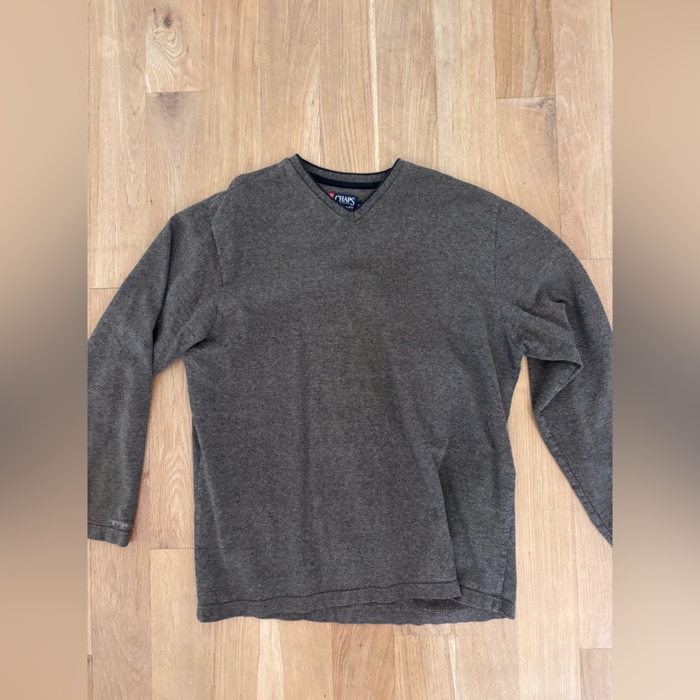 Vintage Chaps Ralph Lauren men's v neck sweater